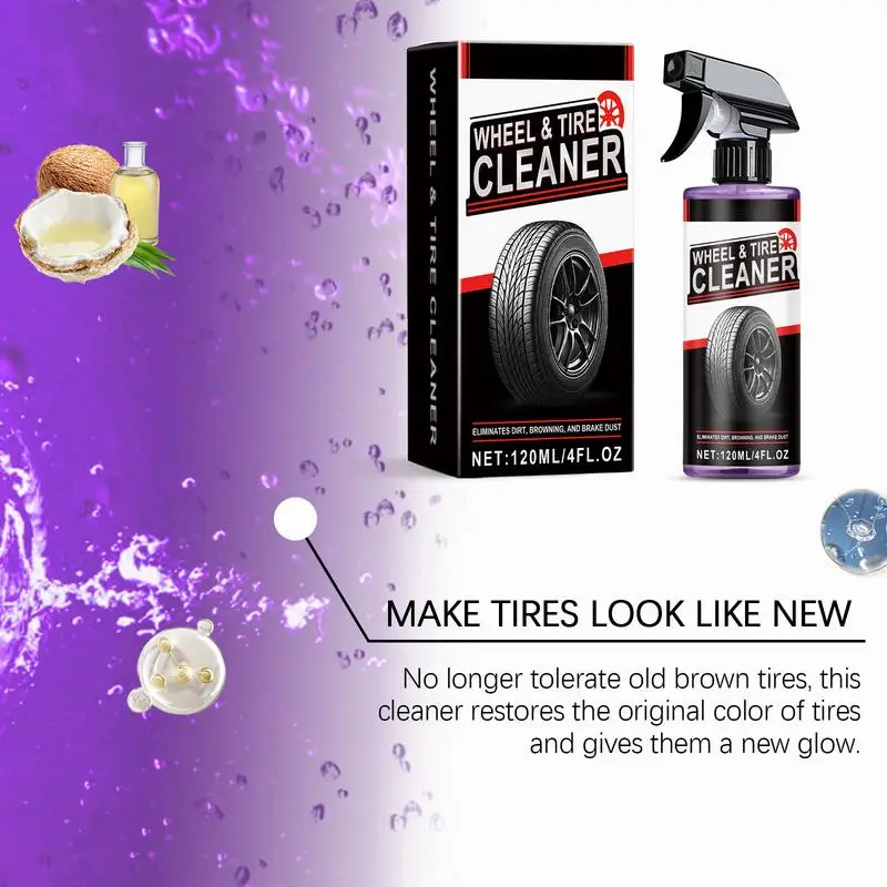 

Iron Remover Spray 120ml Chrome Cleaner Iron Decontamination Spray Rust Stain Remover For Cars Derusting Spray Remove Iron