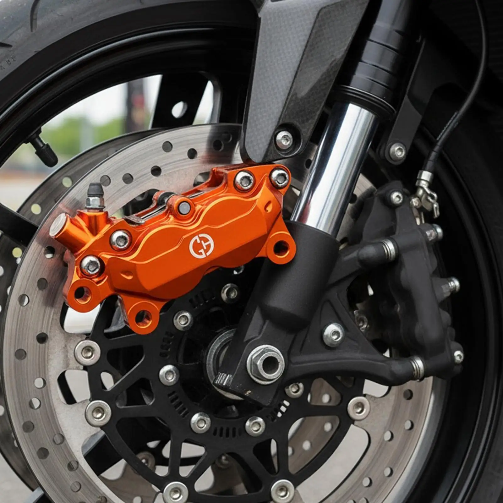 

Motorcycle modification parts Motorcycle Brake Assembly Aluminum Alloy Replacement Motorcycle Rear Brake Clamp for Motocross