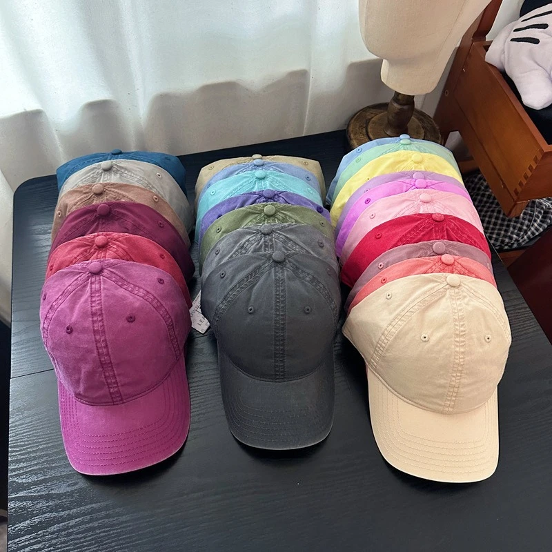 

Бейсболки из чистого хлопка Dopamine для мужчин и женщин, повседневные и универсальные простые шляпы с мягким верхом в виде утконоса