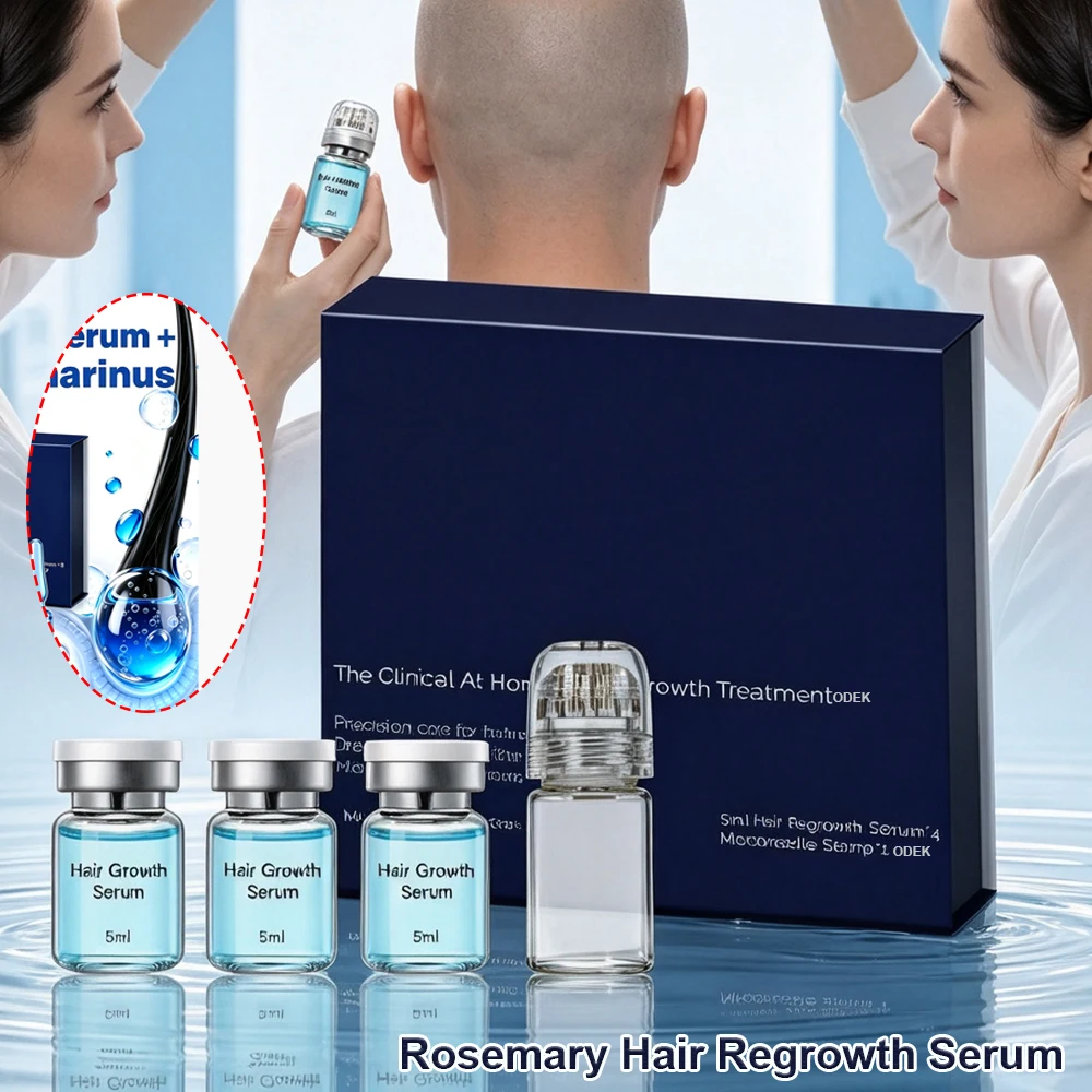 Micro Hair Regrowth Care Serum Strengthen Roots Reducing Loss Prevent Baldness Nourish Scalp Hair Care Anti-Hair Loss Conditione
