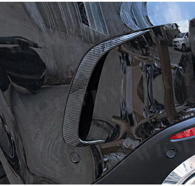 

2PCS Car Rear Bumper Splitters Decoration for Benz GLE Class W167 350 450 GLE53 AMG Sport SUV 2020 + Bumper Fog Lamp Vent Trims