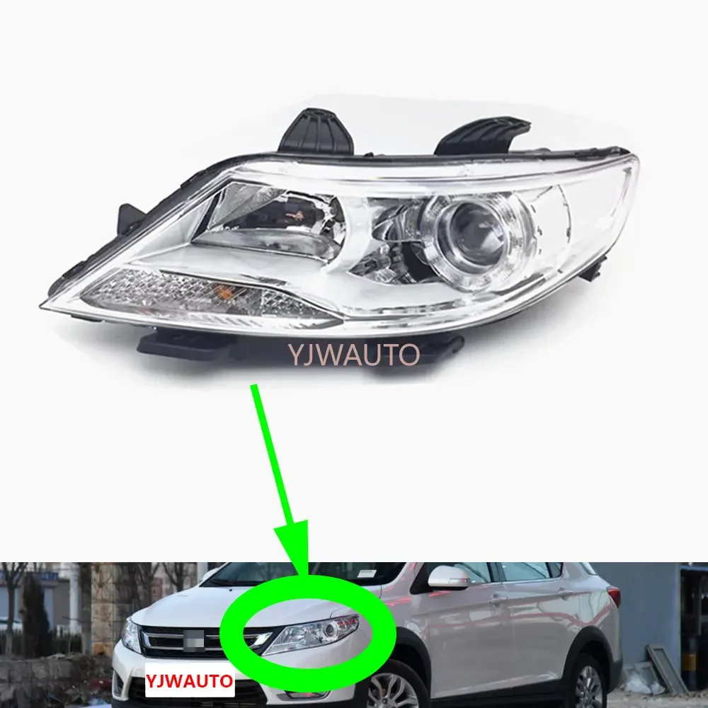 Headlight Assembly For Dongfeng DFAC Aeolus A30 AX3 2016~2019 Headlamp Car Lights Replacement From Lamp Auto Assembly