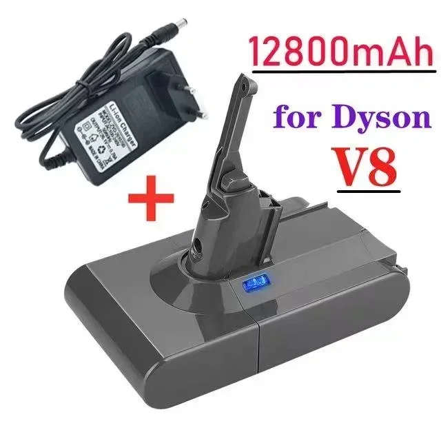 

100% Original DysonV8 12800mAh 21.6V Battery for Dyson V8 Absolute /Fluffy/Animal Li-ion Vacuum Cleaner rechargeable Battery