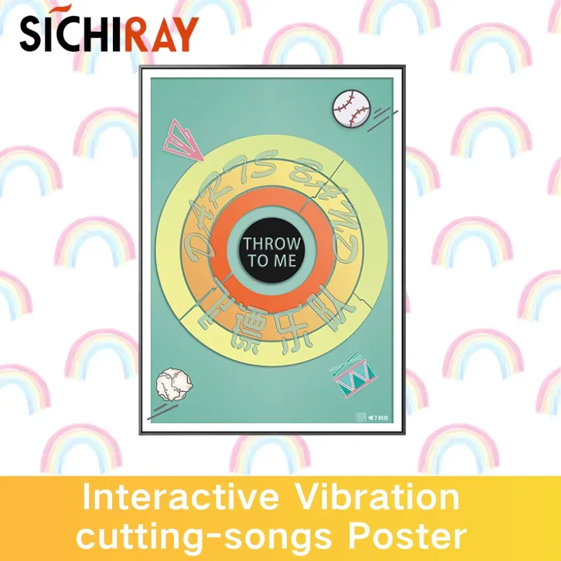 

Интерактивный плакат Датчик вибрации Резка песни Звук Пьезоэлектрическая керамика Доступна Redevelop