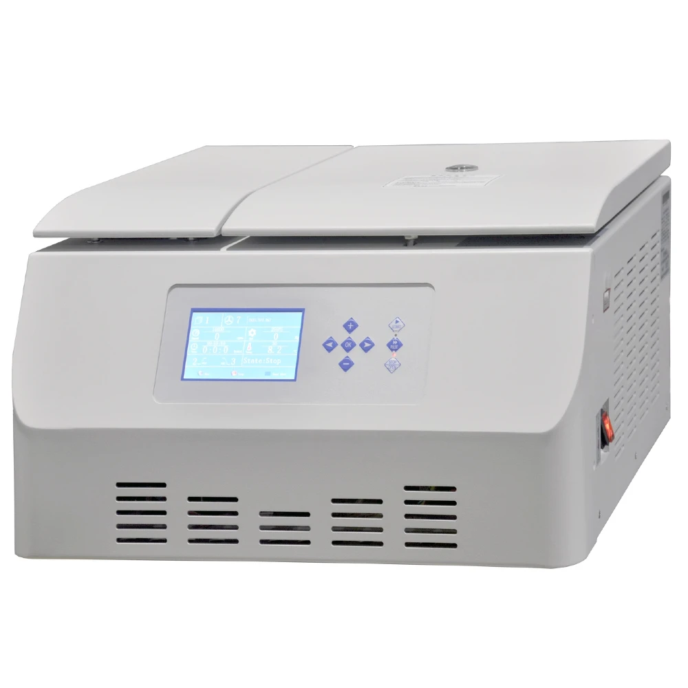 Cenlee16R High Speed Centrifuge Angle Rotor 16000rpm 6x100ml Bench Top Refrigerated Centrifuge Machine Laboratory Equipment