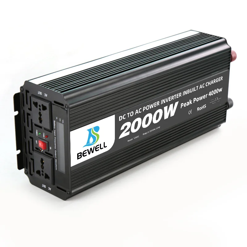 Ac Dc Inverter Offgrid Modified Sine Wave Power Inverter Peak Power 4000w 2000w Inverters & Converters With AC charger