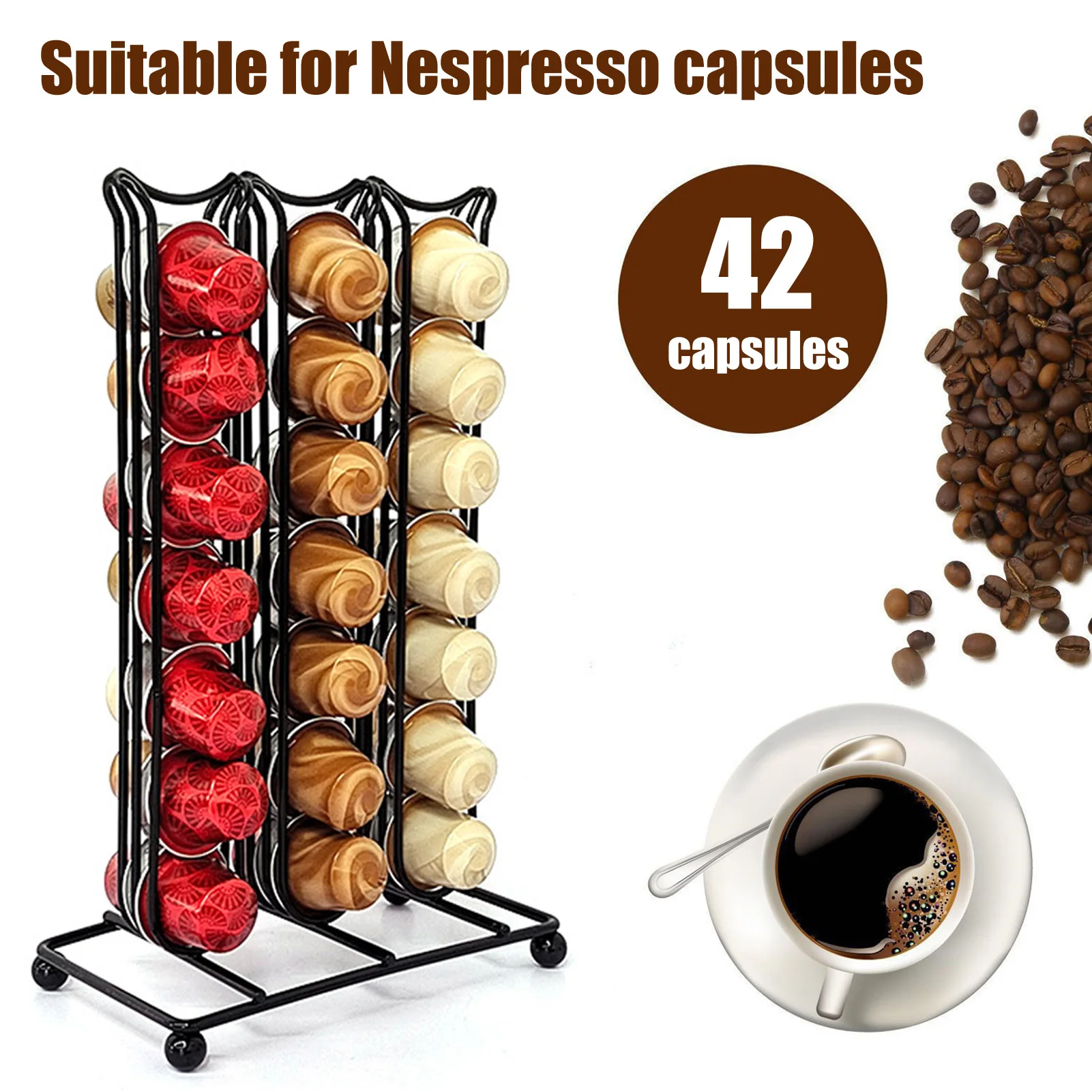 Soporte para cápsulas de café, - Home Office Tienda reseña y precio