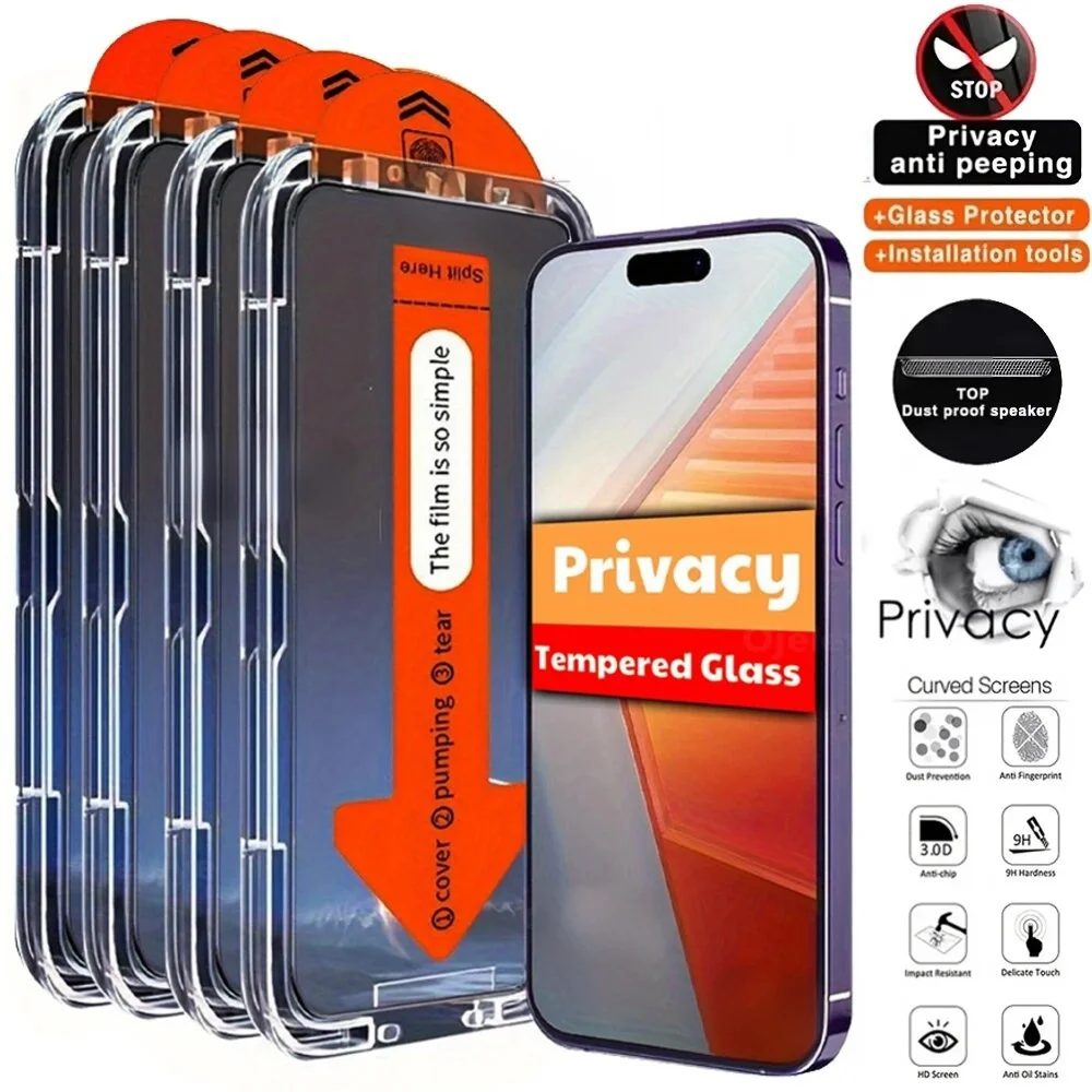 Dla Realme GT 7T 6 3 2 Pro Master Neo 3T Note 60X 50 Łatwa instalacja Osłona ekranu Prywatność Anti-peeping…