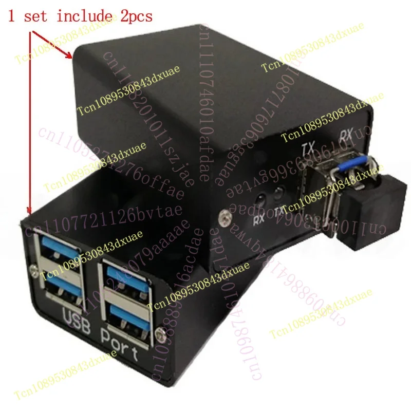 USB Industrial Touch Screen Optical Transceiver USB3.0 Fiber Optic Extender USB3.0 Optical Transceiver USB3.0 Optical Isolation