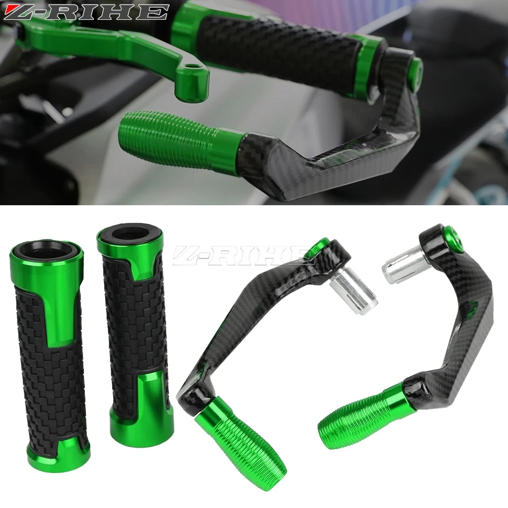 

Motorcycle Handlebar Handle grips Bar Ends Brake Clutch Levers Guard Protector For Kawasaki XT600 XT 600 2017-2019 2020 2021