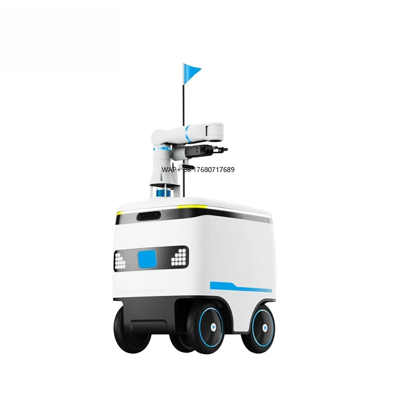 Restaurant Coffee Shop Hotel Intelligent Autonomous Navigation Robot Intelligent Business Delivery