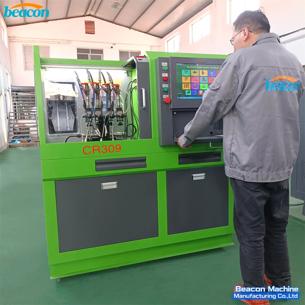 CR317S 309 Common Rail Injector Test Equpment Flow Bench For Diesel Injectors With Measuring Cup And Flow Meter