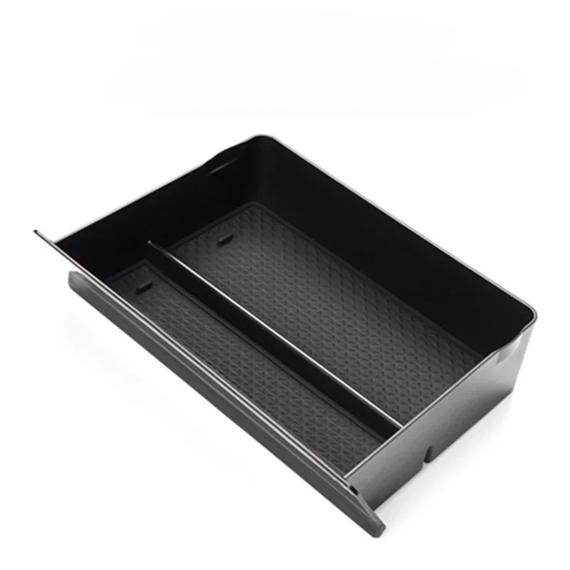 Car Central Control Drawer Box Car Center Tablet Storage Drawer Central Under Dash Box Tray For Tesla Model X / S Accessories