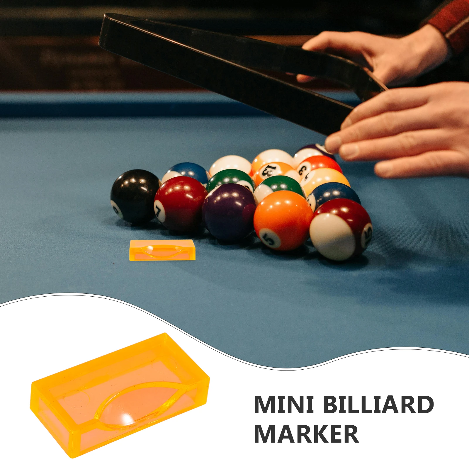 

Billiard Ball Locator Holder Billiards Training Equipment Markers Plastic Indoor Accessory Man