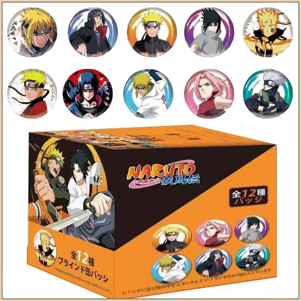 

Аниме периферийные коллекционные персонажи круглый значок мультфильм настроить памятные броши для одежды аксессуары подарки для фанатов