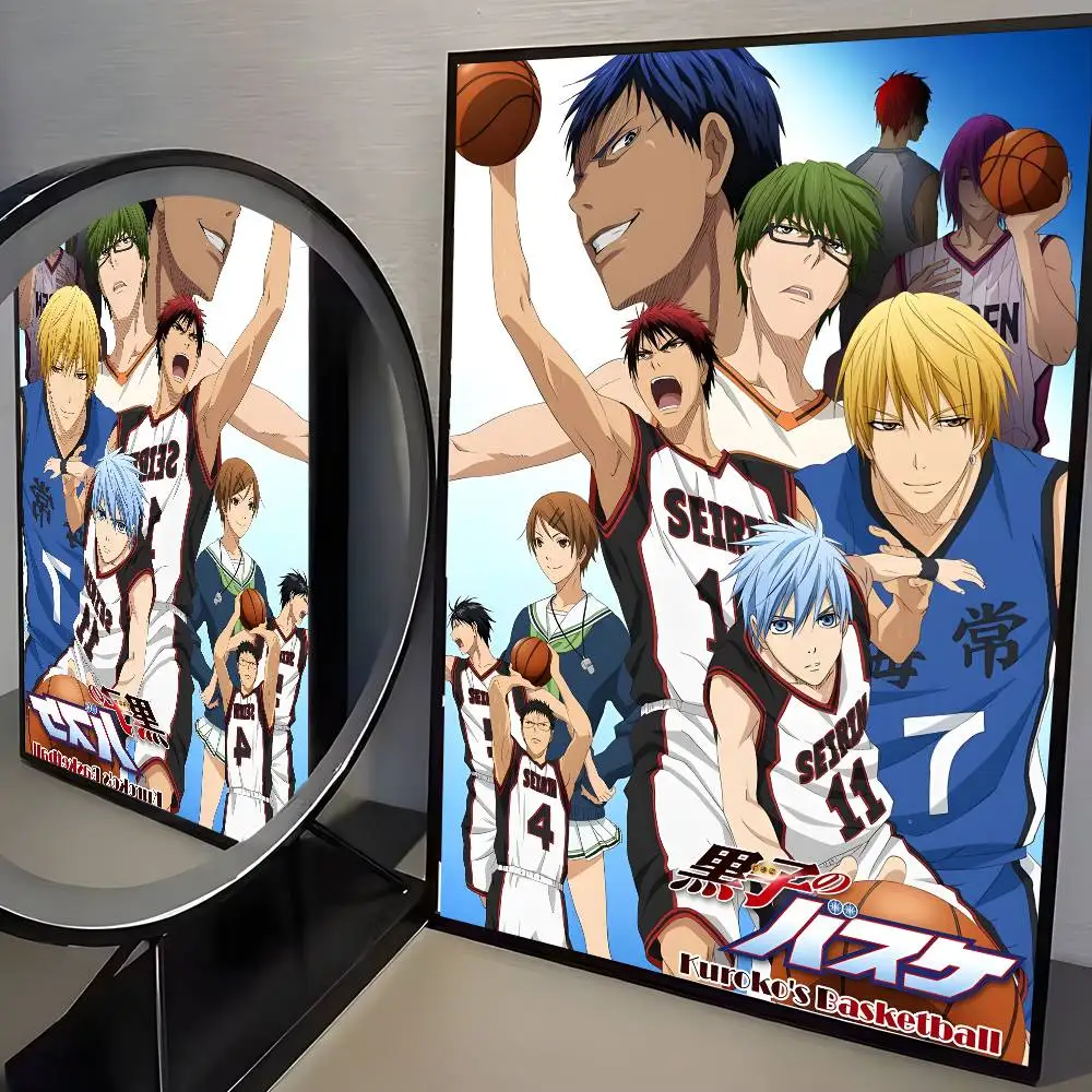ملصق Anime K-Kuroko no Basuke لكرة السلة ملصقات ذاتية اللصق مناسبة لأي سطح جدار مقاوم للماء ومقاوم للرطوبة