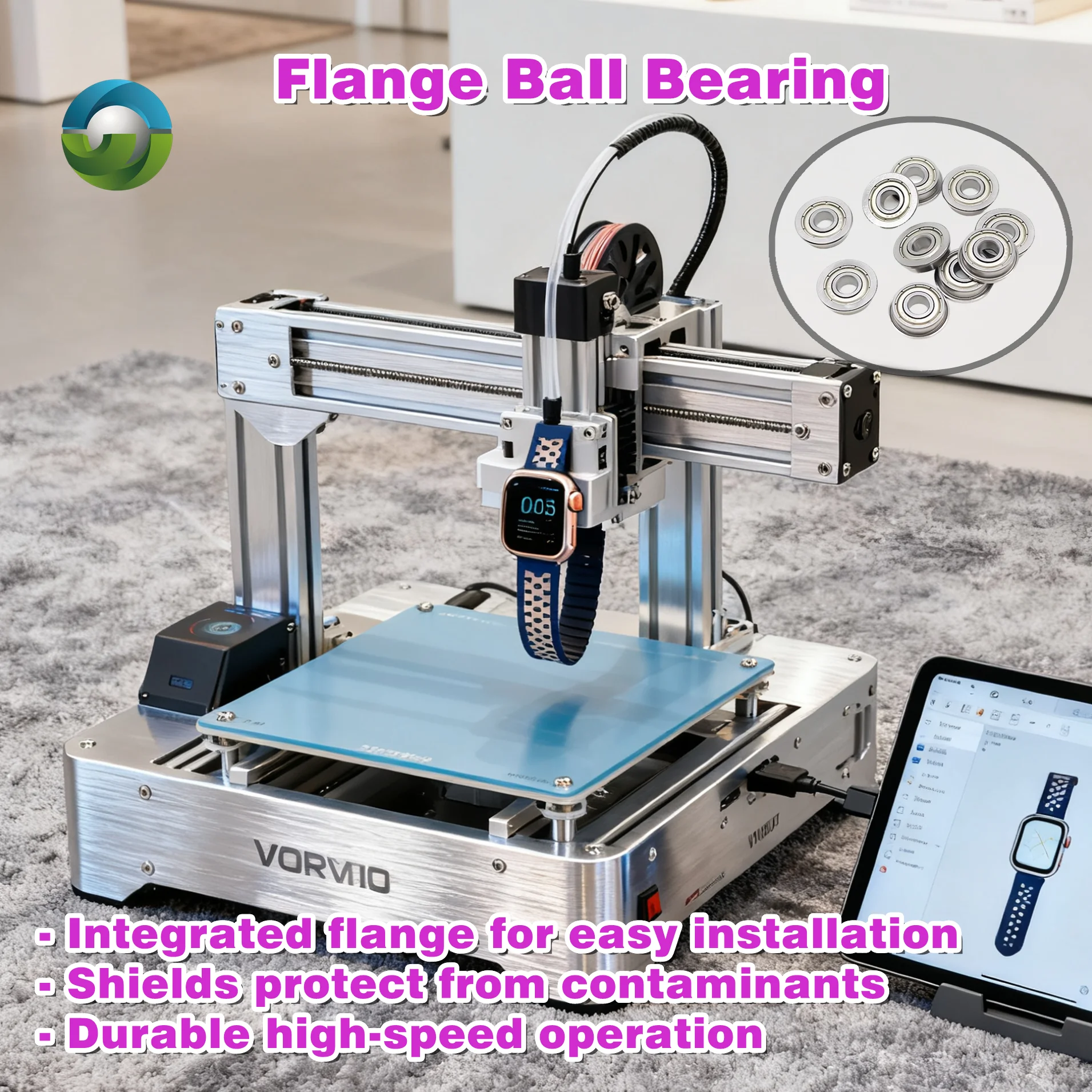 

10 шт. F695ZZ фланцевый шарикоподшипник ABEC-7 F604ZZ F624ZZ F635ZZ F685ZZ F694ZZ F6700ZZ MF85ZZ MF105ZZ MF148ZZ