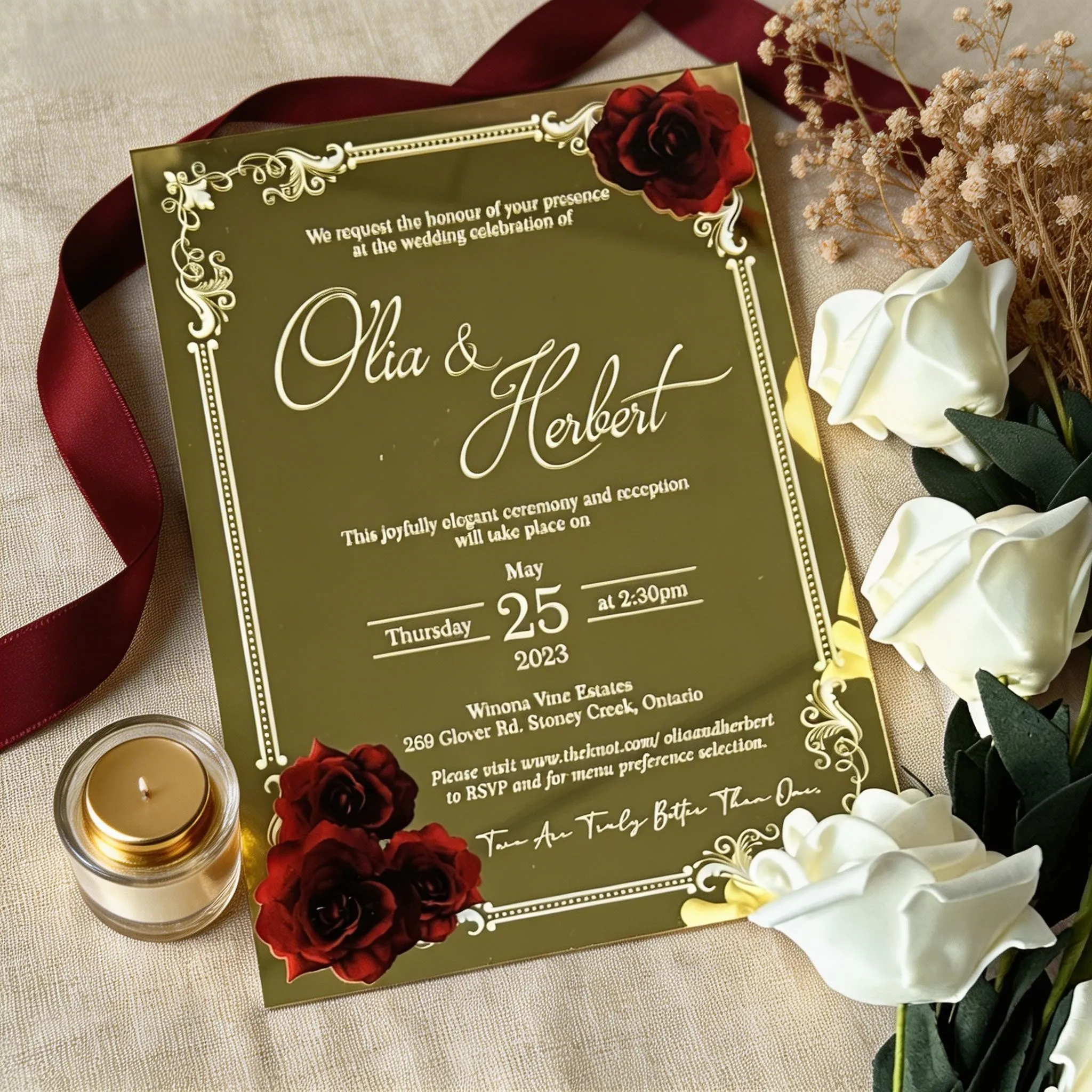 10Pcs Custom Mirror…