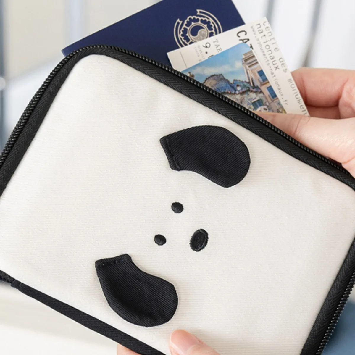 Fashion Cartoon Passport Cover Cute Print Girls Boys ID Card Holder Travel Ticket Passport Case