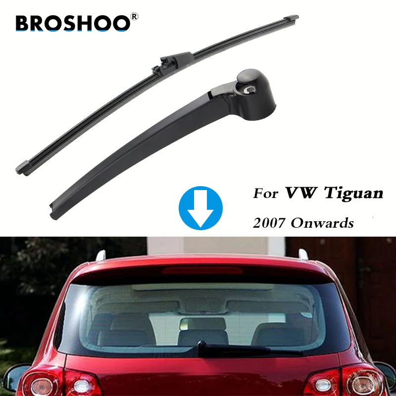 Car Wiper Blade Rear Back Window Windscreen Windshield Wipers Auto Accessories For Volkswagen Tiguan Hatchback 350mm 2007Onwards