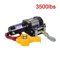 NEW Electric winch 12v car electric hoist off-road vehicle 24v self-help household small wire rope hoist hoist XZ1539