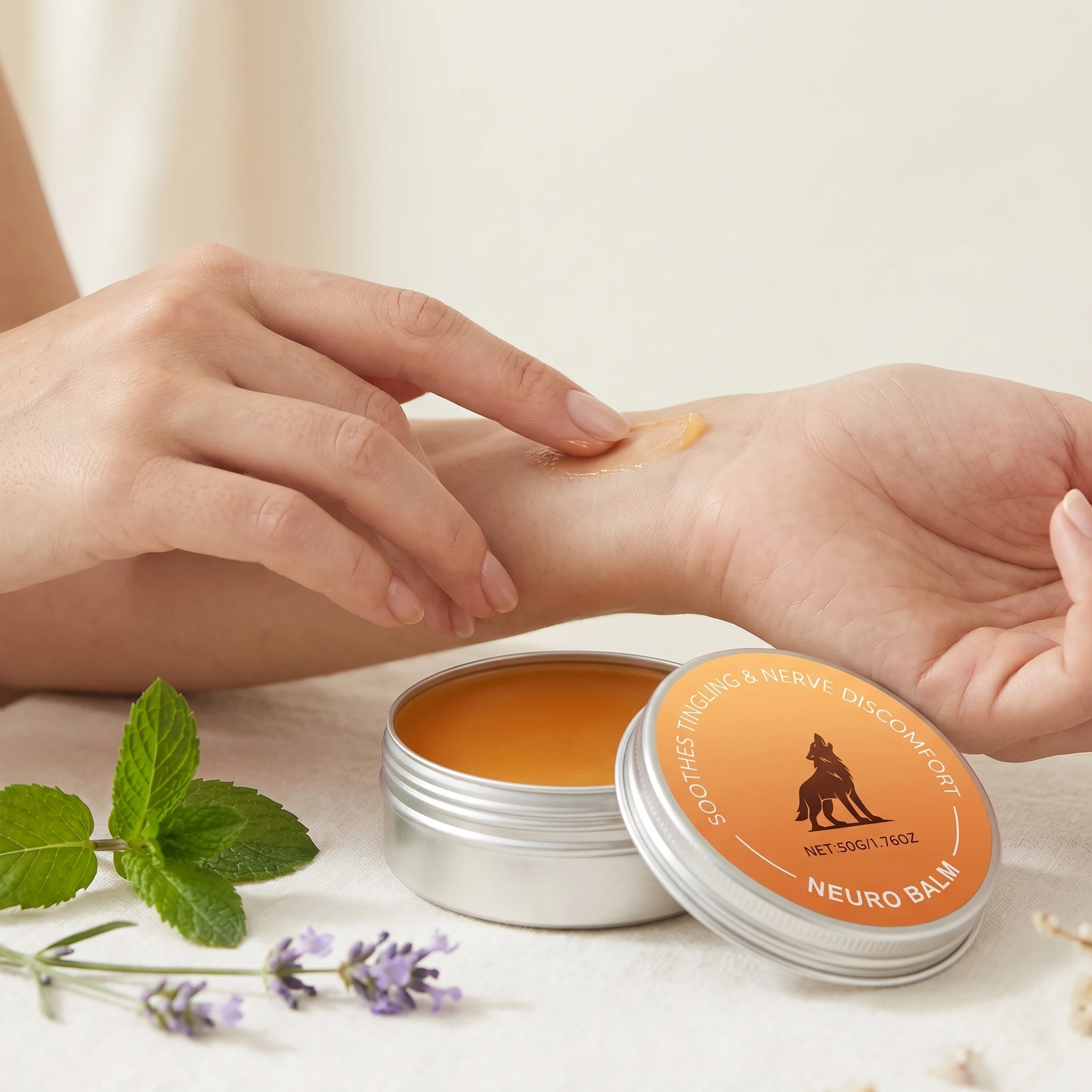 Nerve Relief Balm Fast-Acting Relief Joint Pain Discomfort Knee Shoulder Joint Sport Support Soothing Joint Muscle Care Cream