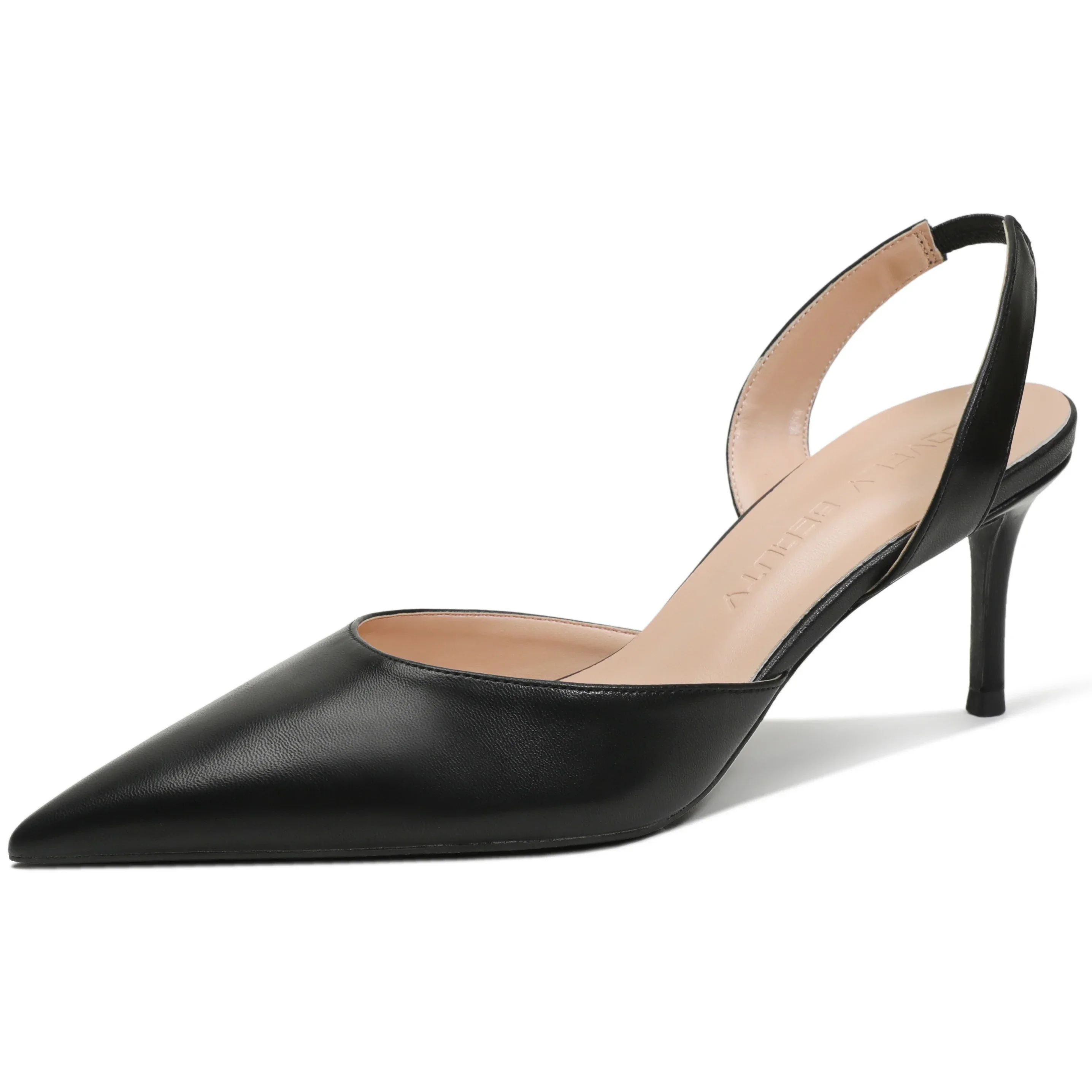 

【Measure your feet length before order】Women High Heel Pointy Toe Slingback Sandal Sexy Fetish Banquet Party Prom Shoe 32-CHC-33