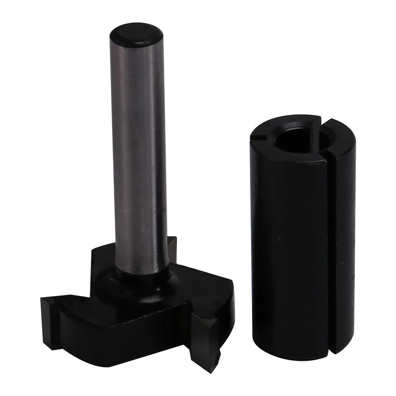 CNC Spoilboard Surfacing Router Bits, 1/4 Polegada Shank, 1 Polegada Diâmetro de corte, laje achatamento Router Bit, Planing Bit