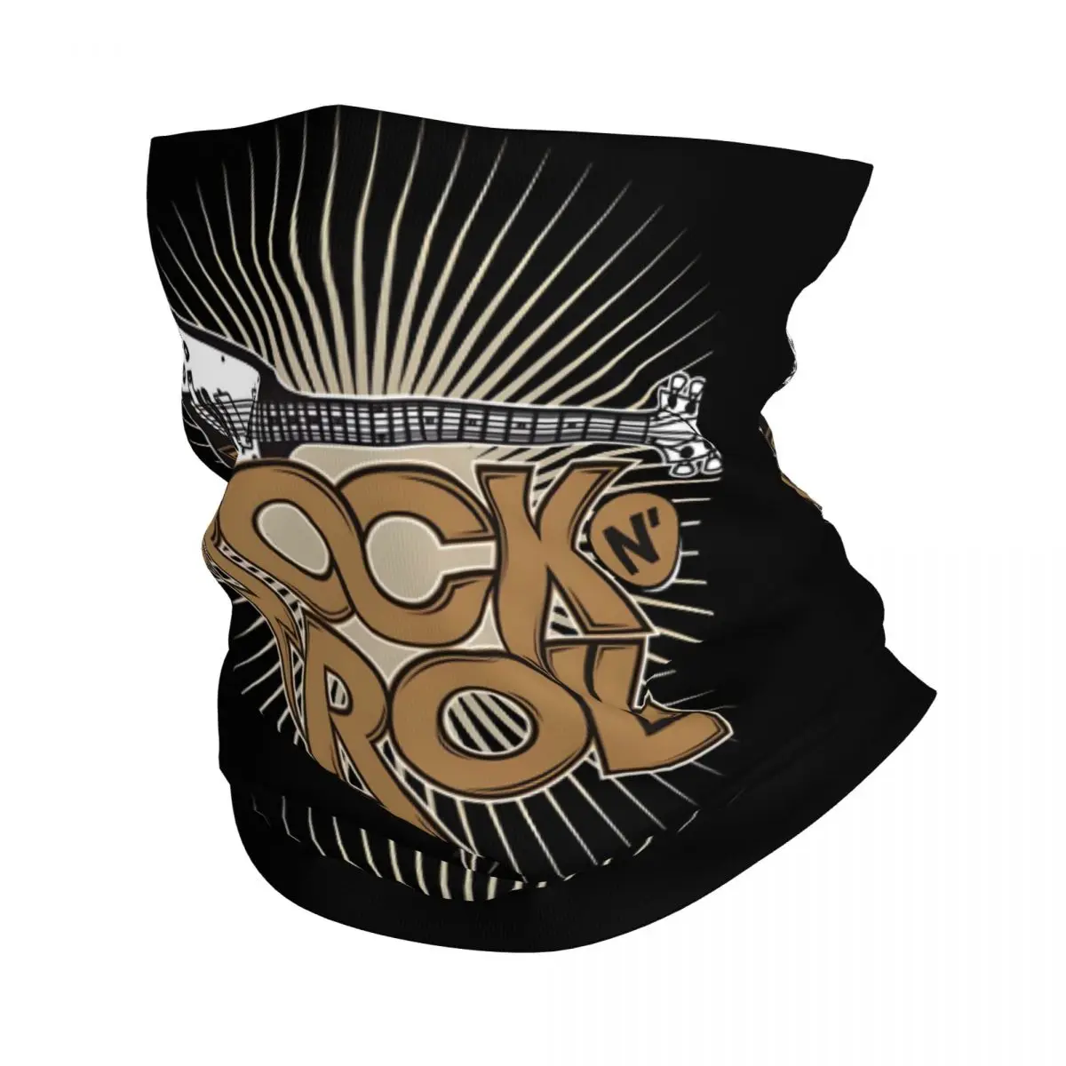 

Rock N' Roll Headband Neck Warmer Men Ski Running Tube Scarf Medical Nurse Face Bandana Gaiter