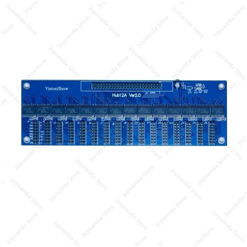 LED Screen Control Card VSD Network Port Secondary Development Large Screen Outdoor Monochrome Asynchronous Site Management