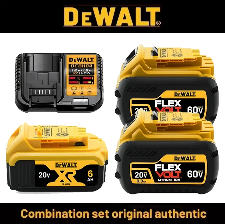 DEWAL Battery 20V /60V Power Tool Replacement for DeWalt 20v Battery DCB206 DCB205 DCB200 DCB202 DCB203 DCD805 DCB606 DCB609