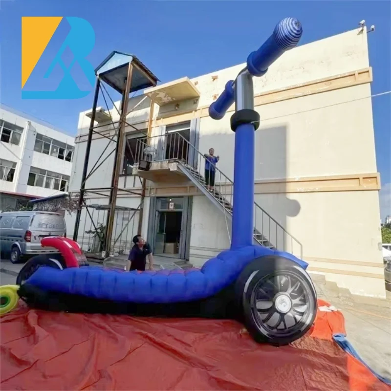 

Customized Euphoria Prom Theme Large Inflatable Scooter for Talent Show Stage Decorations Toy