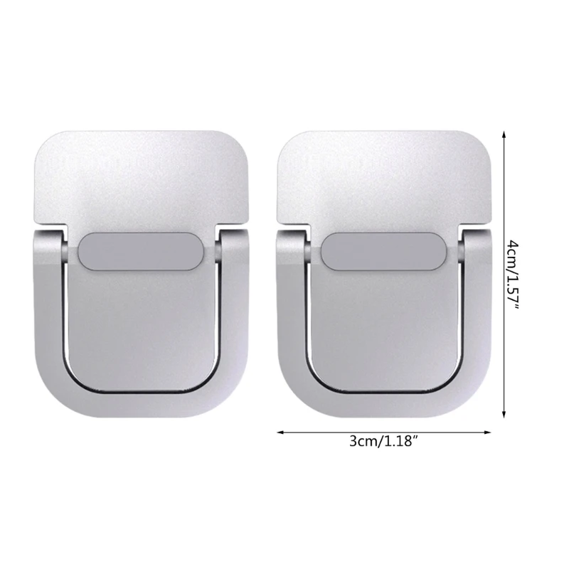 Supporto per Laptop da 2 pezzi supporto per Laptop stabile autoadesivo con Riser per tastiera
