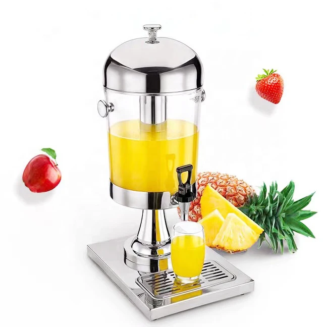 Factory Direct Stainless Steel Drink Dispenser Whit Tap Cold Fruit Juice Beer Beverage Dispensers for Party