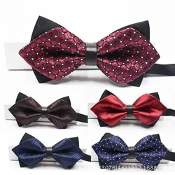 Bow tie for men and bridegroom wedding bow Korean fashion men's business office bow tie