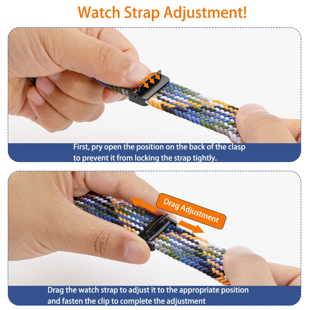 Нейлоновый ремешок-петля для Huawei Watch GT5 Pro/GT5 GT4 3 2 Pro, 46 мм, спортивный 22 20 мм, магнитный браслет Galaxy Watch 7/FE/6/5/pro/4, ремешок