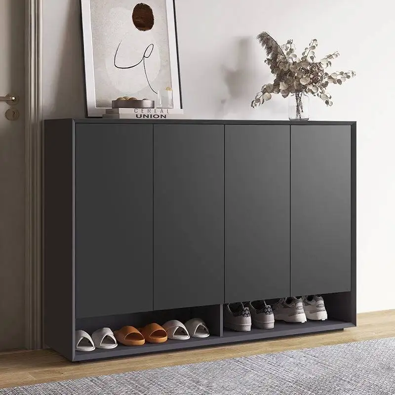 

Asian Style Shoe Cabinet Black Italian Minimalist Space Saving Shoe Cabinet Storage Corridor Schuhschrank Furniture For Home