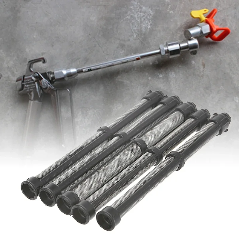 Improved Performance With 5 Pcs Spray For Guns And Pump Filters Set Stainless Steel Mesh Prevents Nozzle CloFor GFor GinFor G