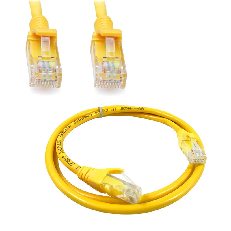 Ethernet Network Cable For PC Router Extension Cord Durable Flexible Anti-interference CAT5 RJ45 Internet Cable