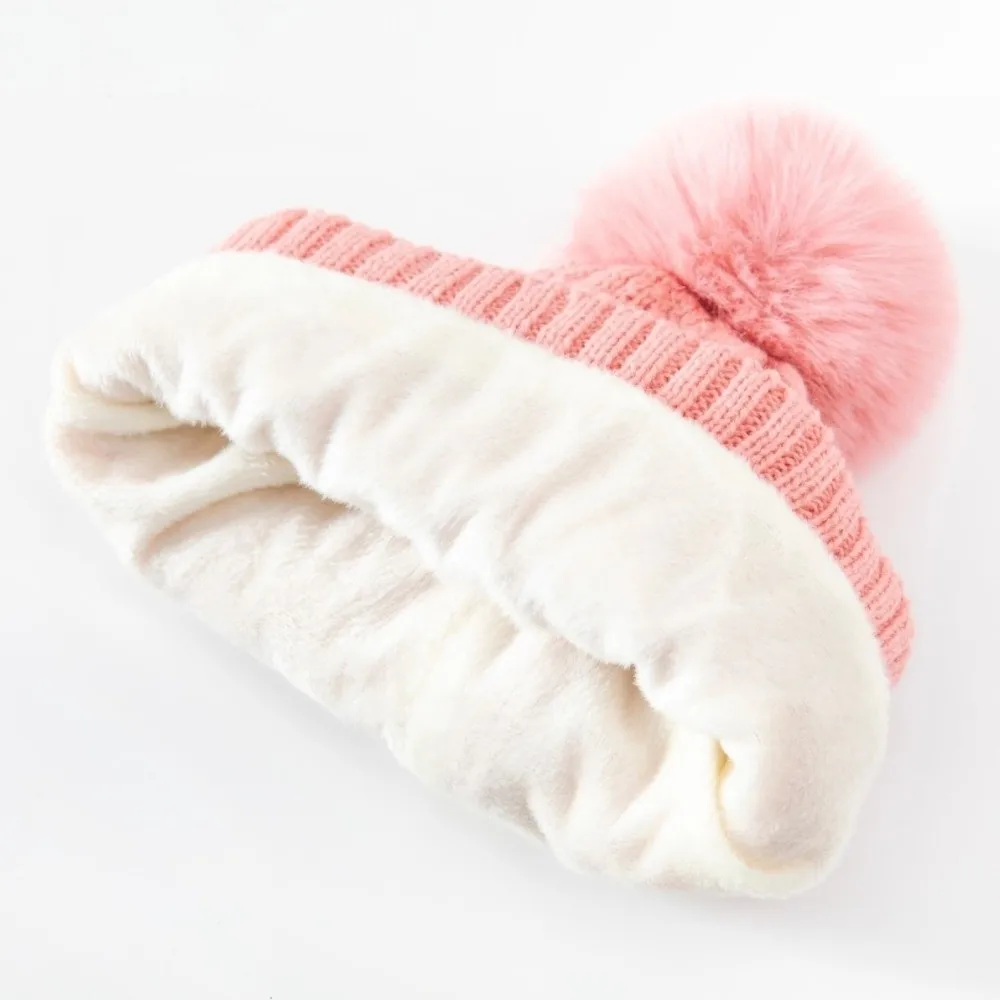 3Pcs/Set Warm Winter Hat Scarf Gloves Set Windproof Soft Knit Beanie Snood Set Elastic Thicken Touchscreen Gloves for Men Women