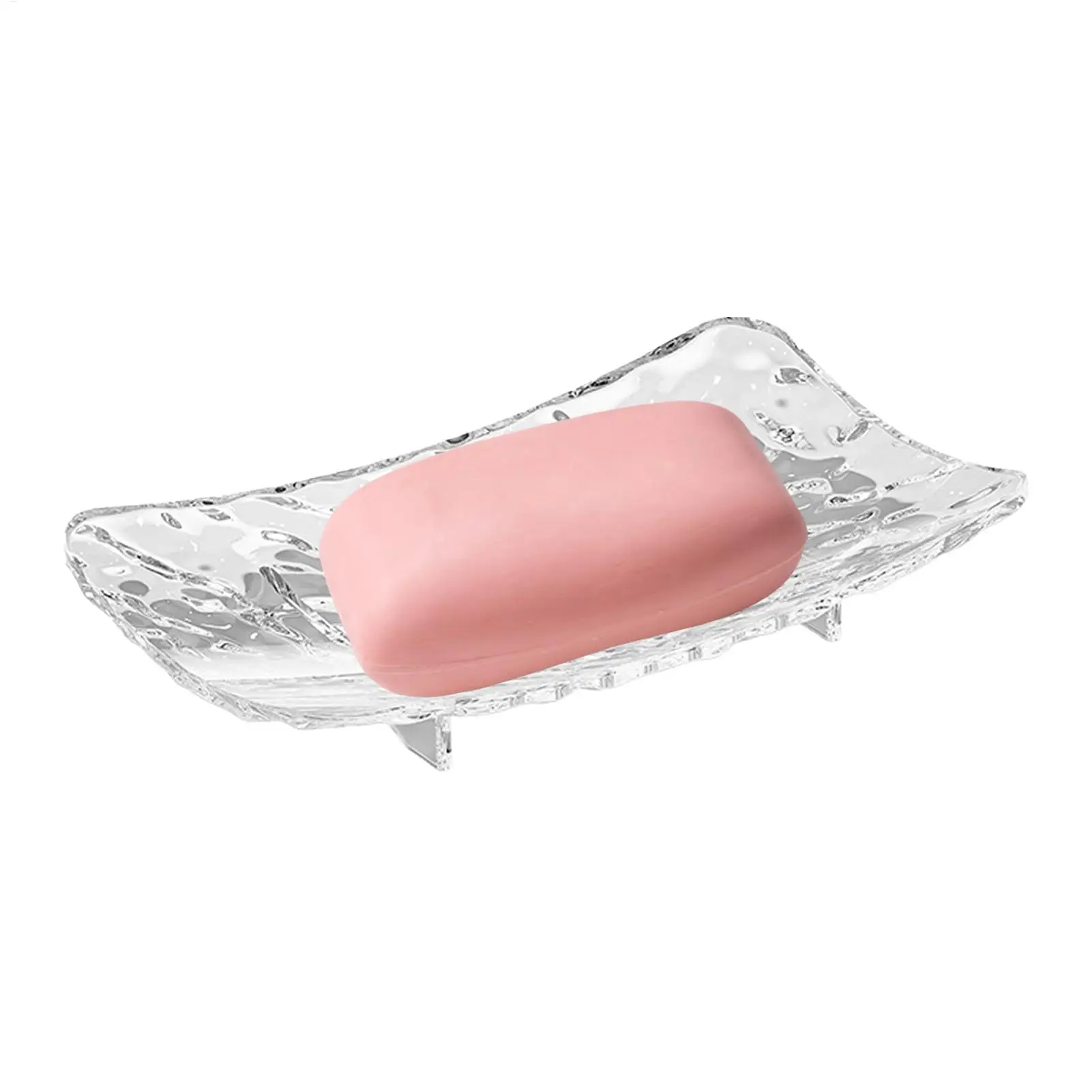 Soap Holder Drain Hole Design Non-slip Base Soap Dish Soap T