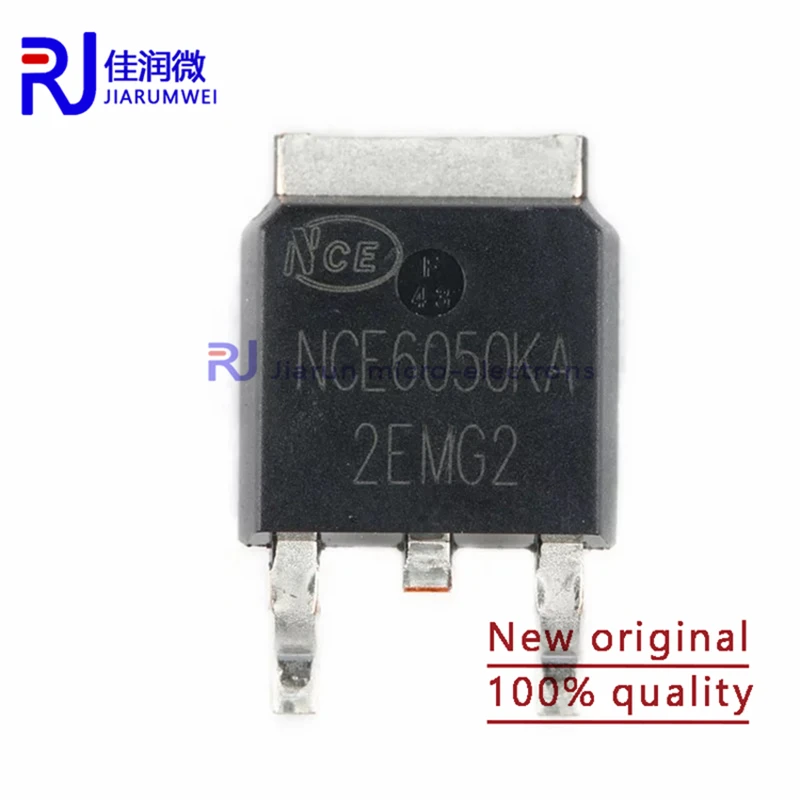 (5piece) 100% New NCE6050KA SMD TO252 60V/50A N-channel MOS field effect tube chip