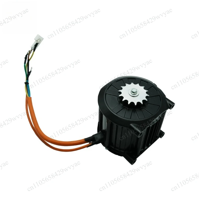 D120C‑45 72V 1500W High‑Efficiency PMSM Mid‑Drive Motor With Encoder for Electric Motorcycle Scooter