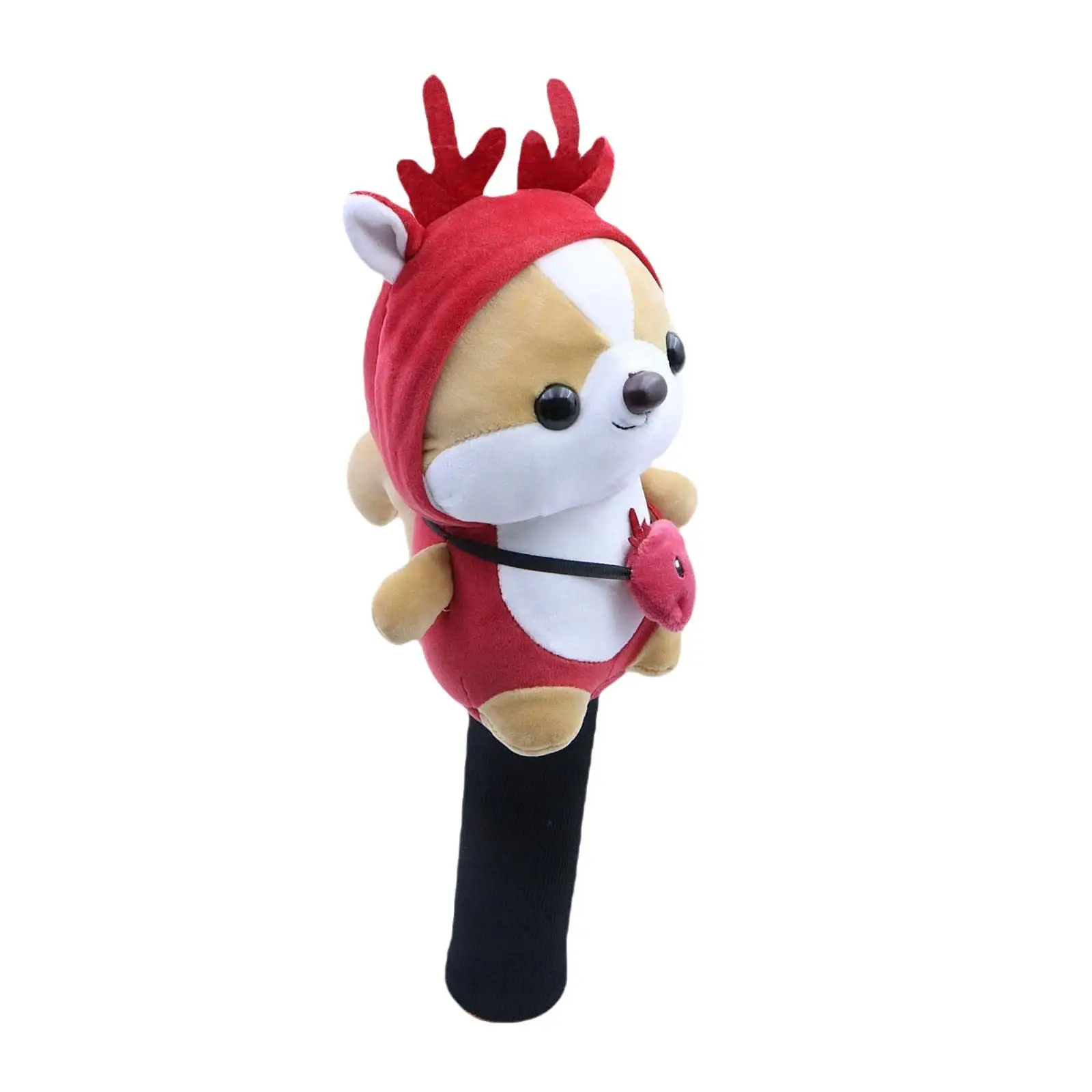 Animal Doll Golf Fairway Wood Headcover Protector Cute Club Keepsake Polyester Stuffed Knitted Anti Scratch Protective Sleeve