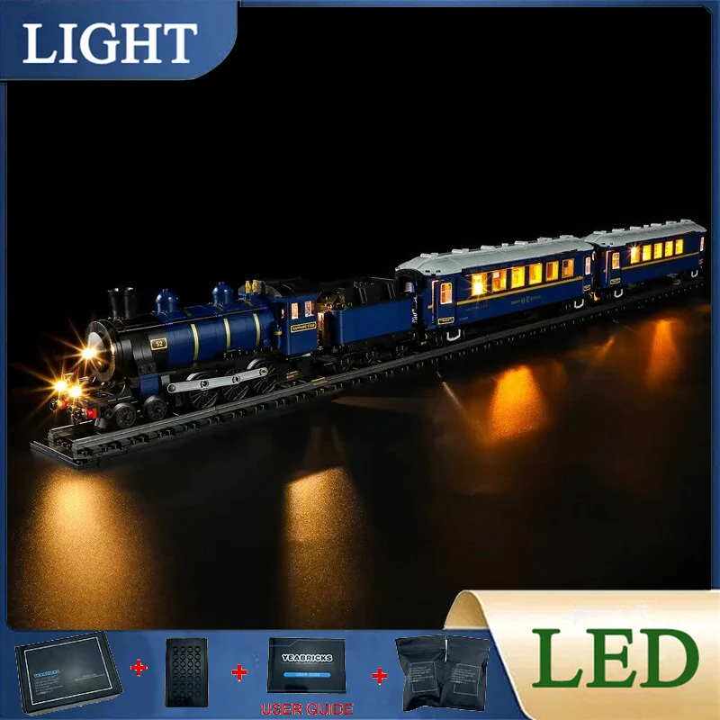 

DIY LED Light Kit For LEGO 21344 The Orient Express Train (Only LED Light,Without Blocks Model)