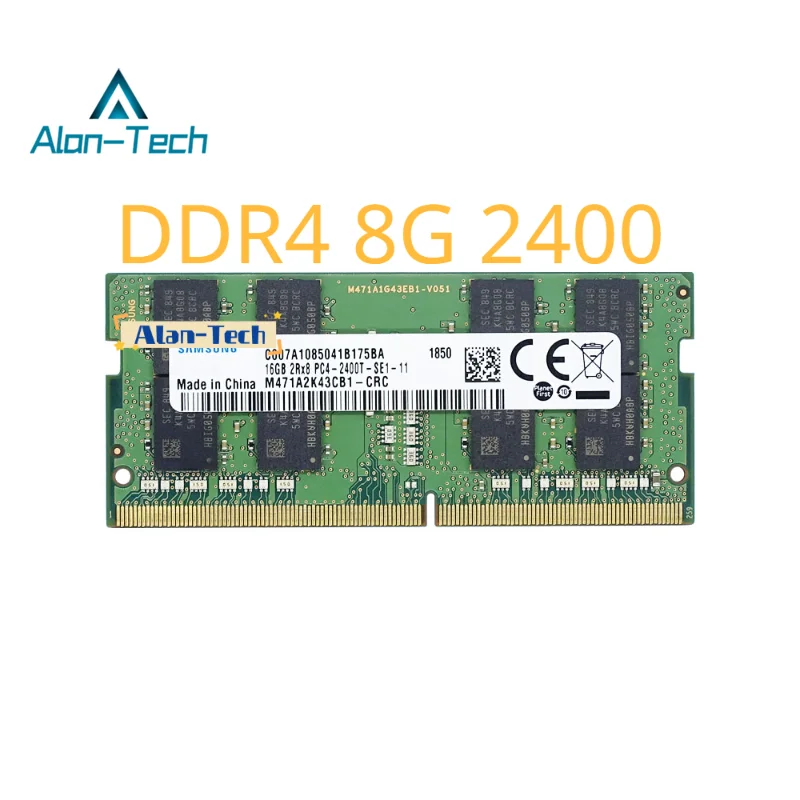 SAM-SUNG 8G DDR4 2400 Laptop Memory 1RX16PC4-2400T-SCO Original Bar