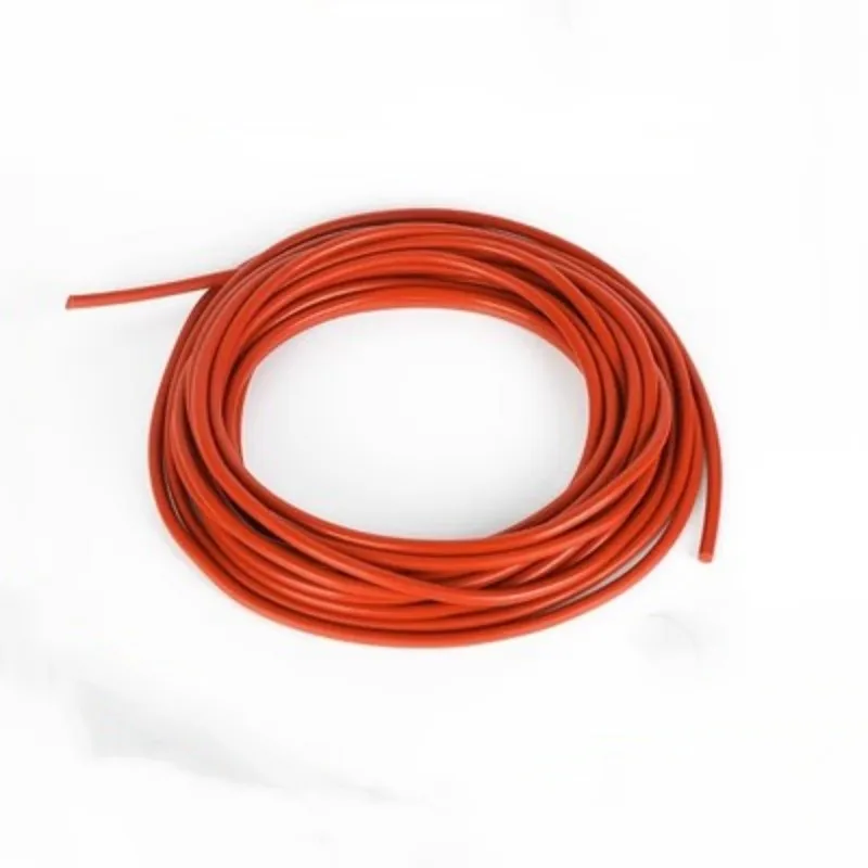 RED Color Rubber Solid Round Seal Strip Diameter 1 1.5 2 3 4 5 6 7 8 9 10 mm Silicone Rubber Rod Silicon Cord Silicone Bar