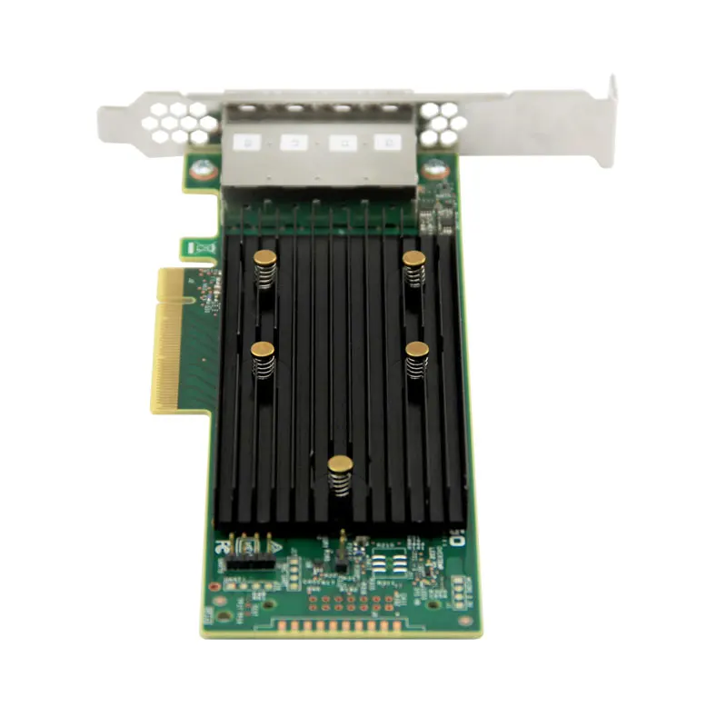 

Broadcom HBA 9400-16e 4*SFF8644 External Interface Host Bus Adapter Support 12Gb/s SAS and SATA Hard Drive PCIe 3.0 x8 HBA Card