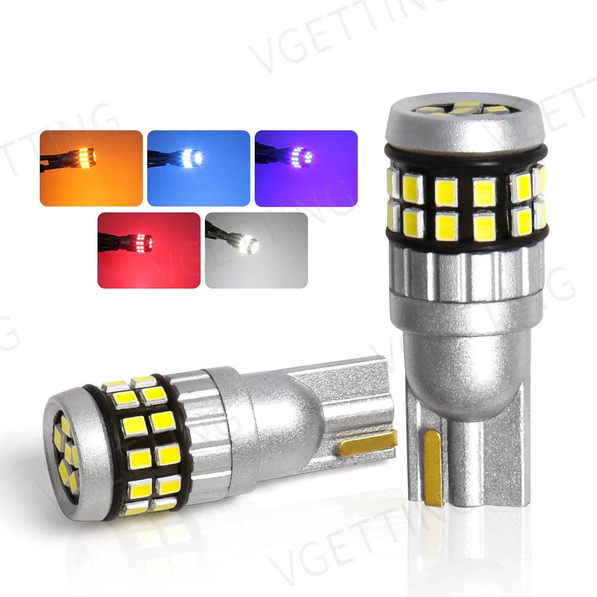 12V-60V Super Bright T10 LED Bulbs 2016 30SMD Indicator Indicator Light Reading Light Roof Light Motorcycle Lighting Accessories