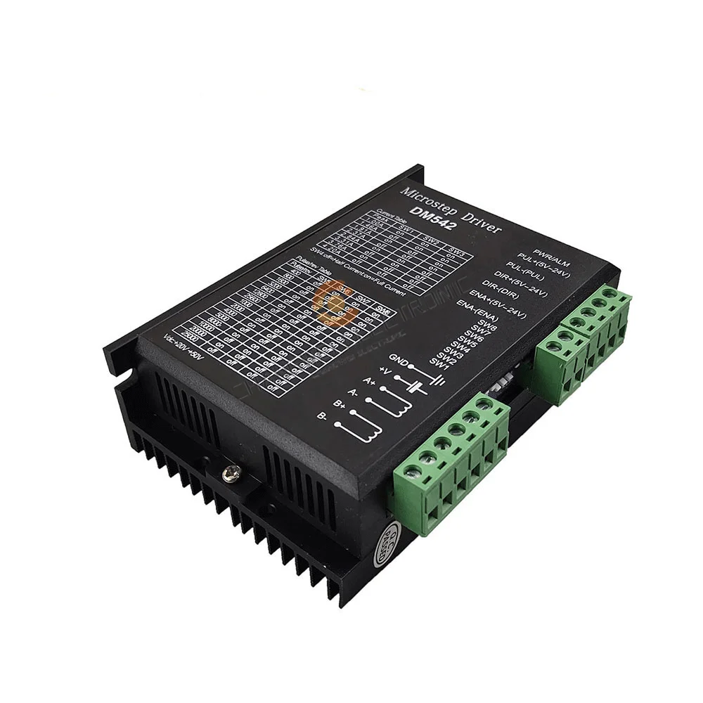 DM556 DM542 3/4/5PCS Digital Stepper Motor Driver 2 Phase 5.6A For 57 86 Stepper Motor NEMA23 NEMA34 Stepper Motor Controller